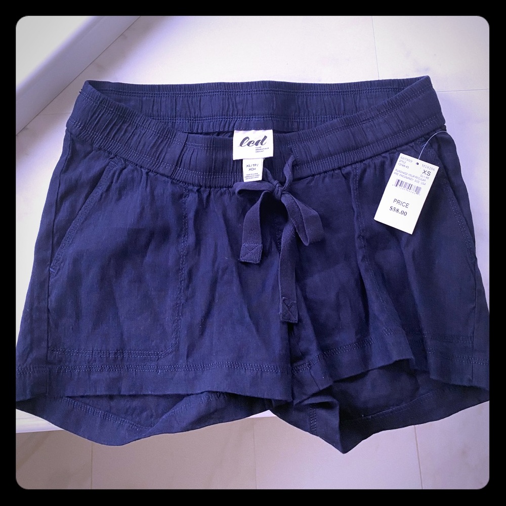 Maternity Linen Short